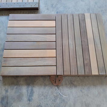 Ipe Wood Deck Tiles